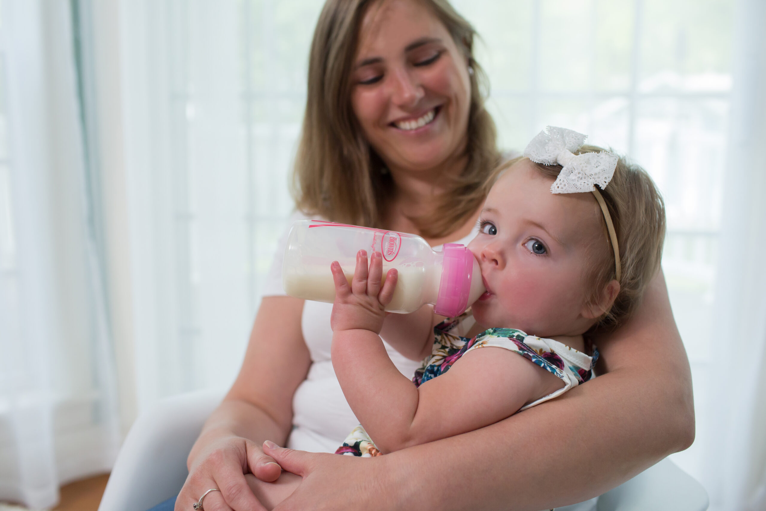 Dr. Brown's Options+ Anti-colic Bottle 2-pack | Biberon à col large rose 270 ml – Image 3