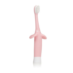 Dr. Brown's Première brosse à dents de bébé Éléphant - Rose