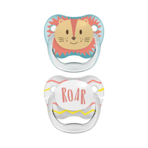 Dr. Brown's Sucette phase 1 têtes d'animaux, pack de 2